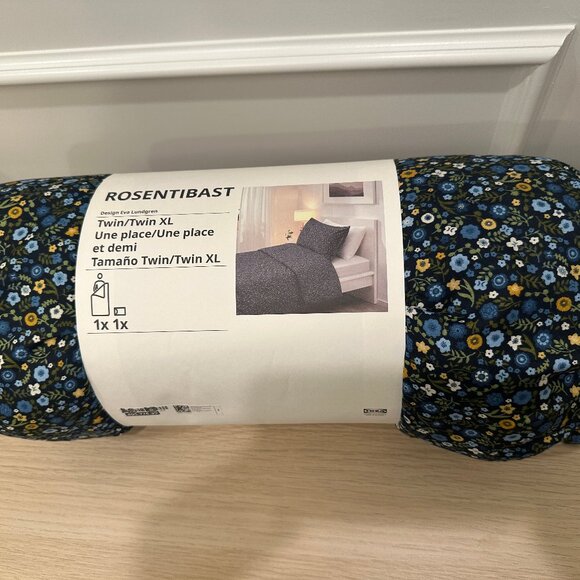 New ! IKEA ROSENTIBAST Comforter Set Multicolor Twin/Twin X-long - Picture 1 of 4